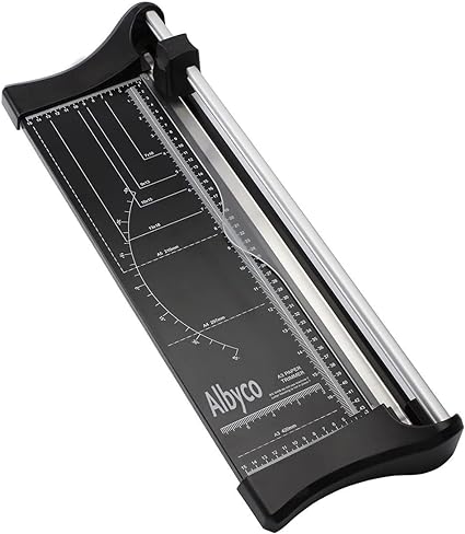 Albyco - Paper Trimmer - Paper Cutter - A3 - Black, Professional Paper Cutter