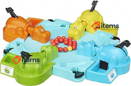 Hasbro Gaming - Hungry Hippos (98936b09) Hippo Modern Manufacture Hungry Hungry