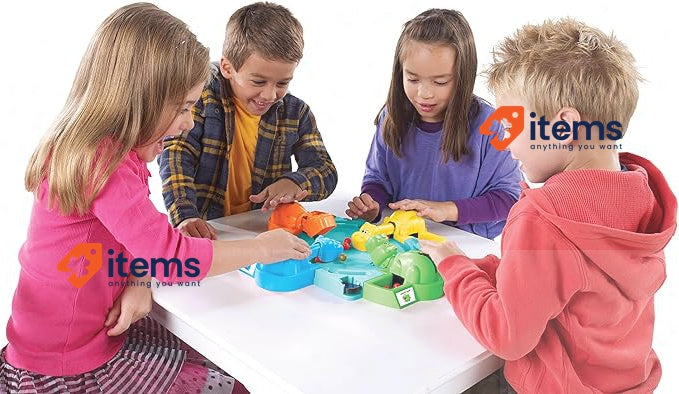 Hasbro Gaming - Hungry Hippos (98936b09) Hippo Modern Manufacture Hungry Hungry
