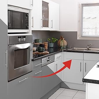 Venilia 54321, White Uni Matt Adhesive Furniture Sheet 210 x 90 x cm