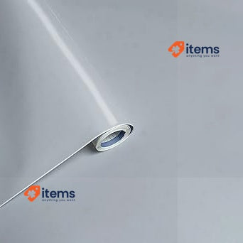 Venilia Adhesive Film Plain Matt, PVC, Cloudy Grey, 45 X 200 Cm Wallpaper