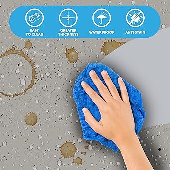 Venilia Adhesive Film Plain Matt, PVC, Cloudy grey, 45 x 200 cm