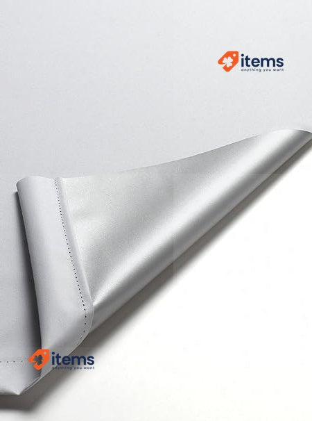 Deco Company Roller Blind - Thermal With Backing For Clamped On White High All