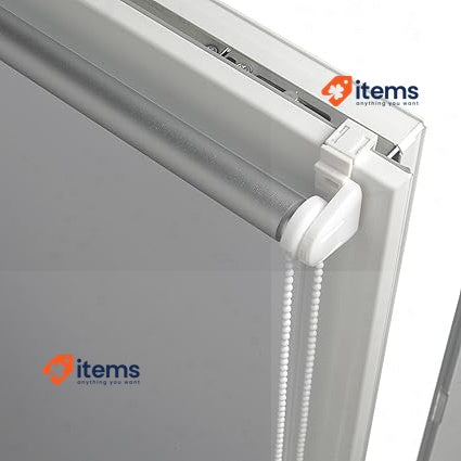 Deco Company Roller Blind - Thermal With Backing For Clamped On White High All
