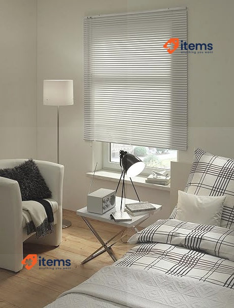 Gardina, Clip - On Aluminum Venetians White Protection Against Glare Kit Deco