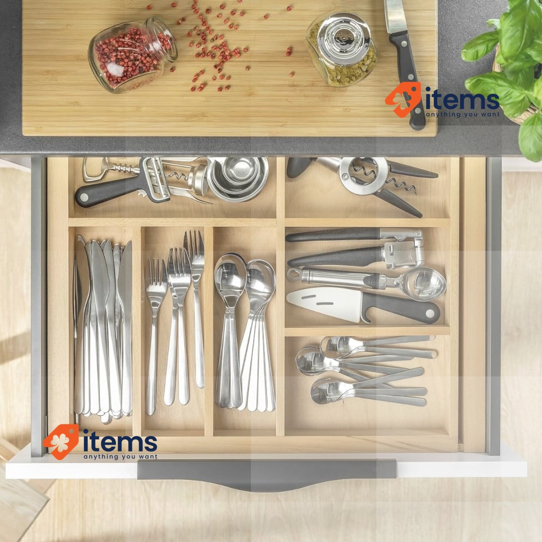 GTV - Underfloor Guides 1 Pair Drawer Slides With Soft Close System Self Closing