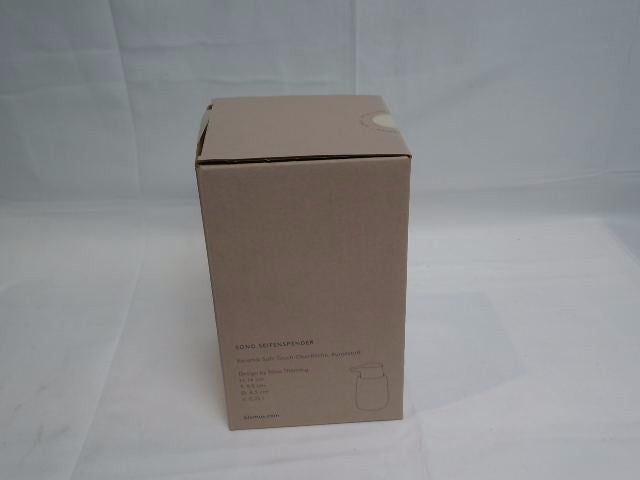 blomus Soap Dispenser, Ceramic, plastic, silicone, Moonbeam 14 cm 5 cm 25 l 9,5