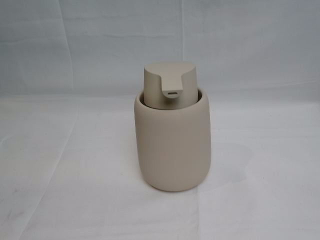 blomus Soap Dispenser, Ceramic, plastic, silicone, Moonbeam 14 cm 5 cm 25 l 9,5