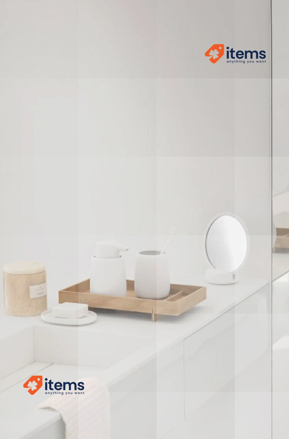 blomus -SONO Ceramic Toothbrush Beaker, (H x W x D): 11 x 8.5 x 8.5 cm