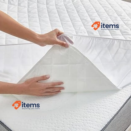Pikolin Home Silktouch Mattress Protector Padded and Breathable 200 x 200cm