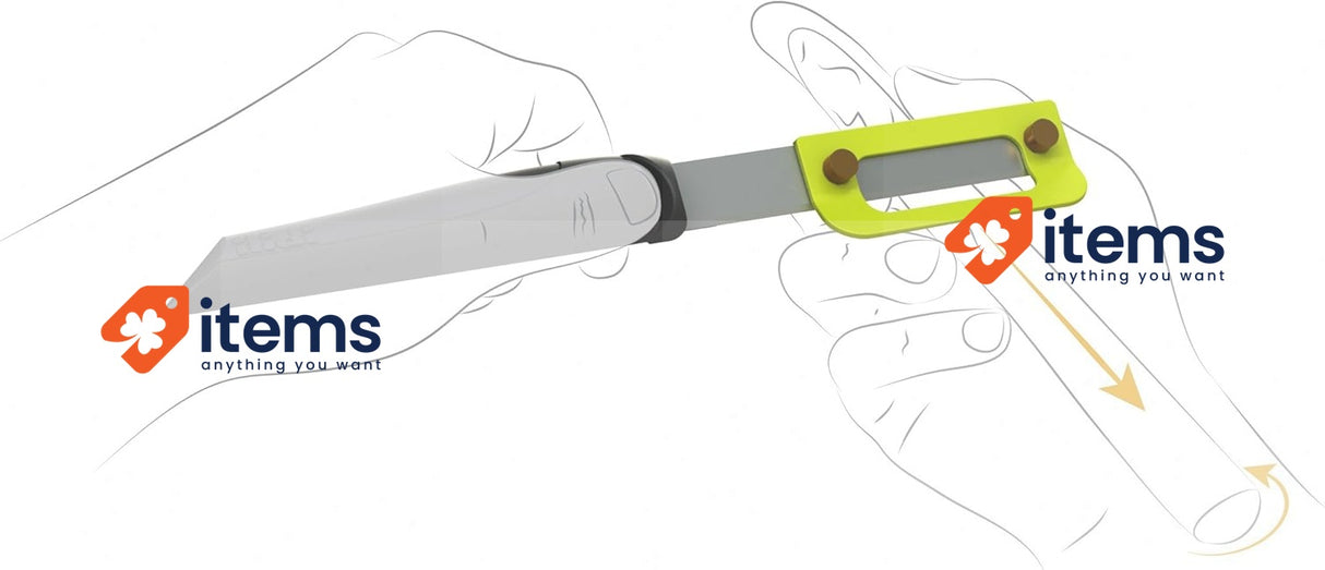 IBILI Asparagus Peeler - Right, Stainless Steel, Multi Color, 23 X 3 2 Cm