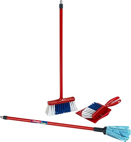 Theo Klein 6765 Poste De Nettoyage Vileda Cleaning Station, Toy, Multi-Colored