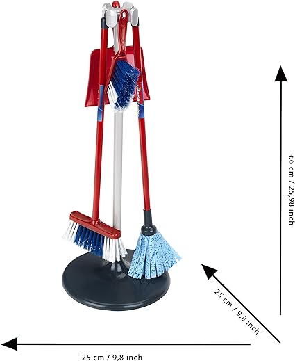 Theo Klein 6765 Poste De Nettoyage Vileda Cleaning Station, Toy, Multi-Colored