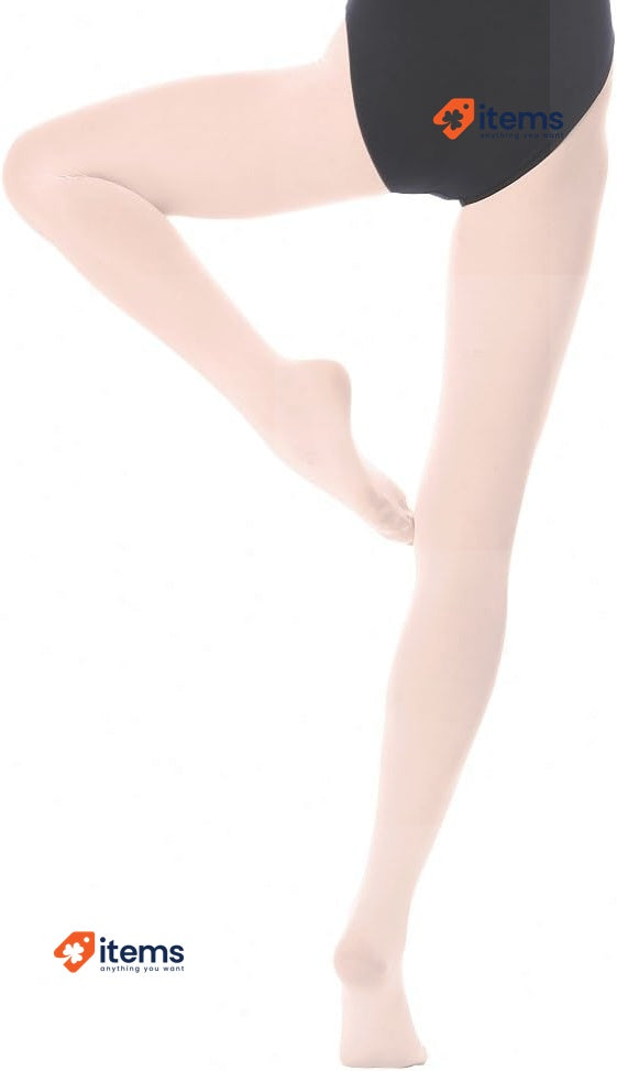 Bezioner Ballet Tights For Children And Adults 3 Pair Blanco+rosa+black L Footed