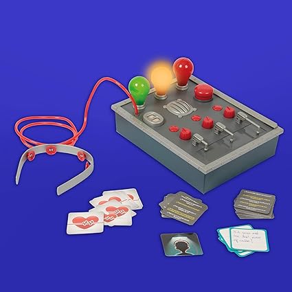 PLAY FUN BY IMC TOYS Lie Detector (French Version) | Family Board Game with 500