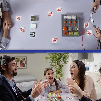 PLAY FUN BY IMC TOYS Lie Detector (French Version) | Family Board Game with 500