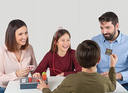 PLAY FUN BY IMC TOYS Lie Detector (French Version) | Family Board Game with 500