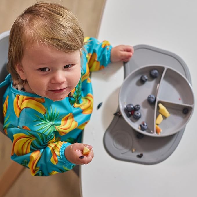 Twistshake Baby Plate with Airtight Lid | BPA-Free Baby Weaning Plate