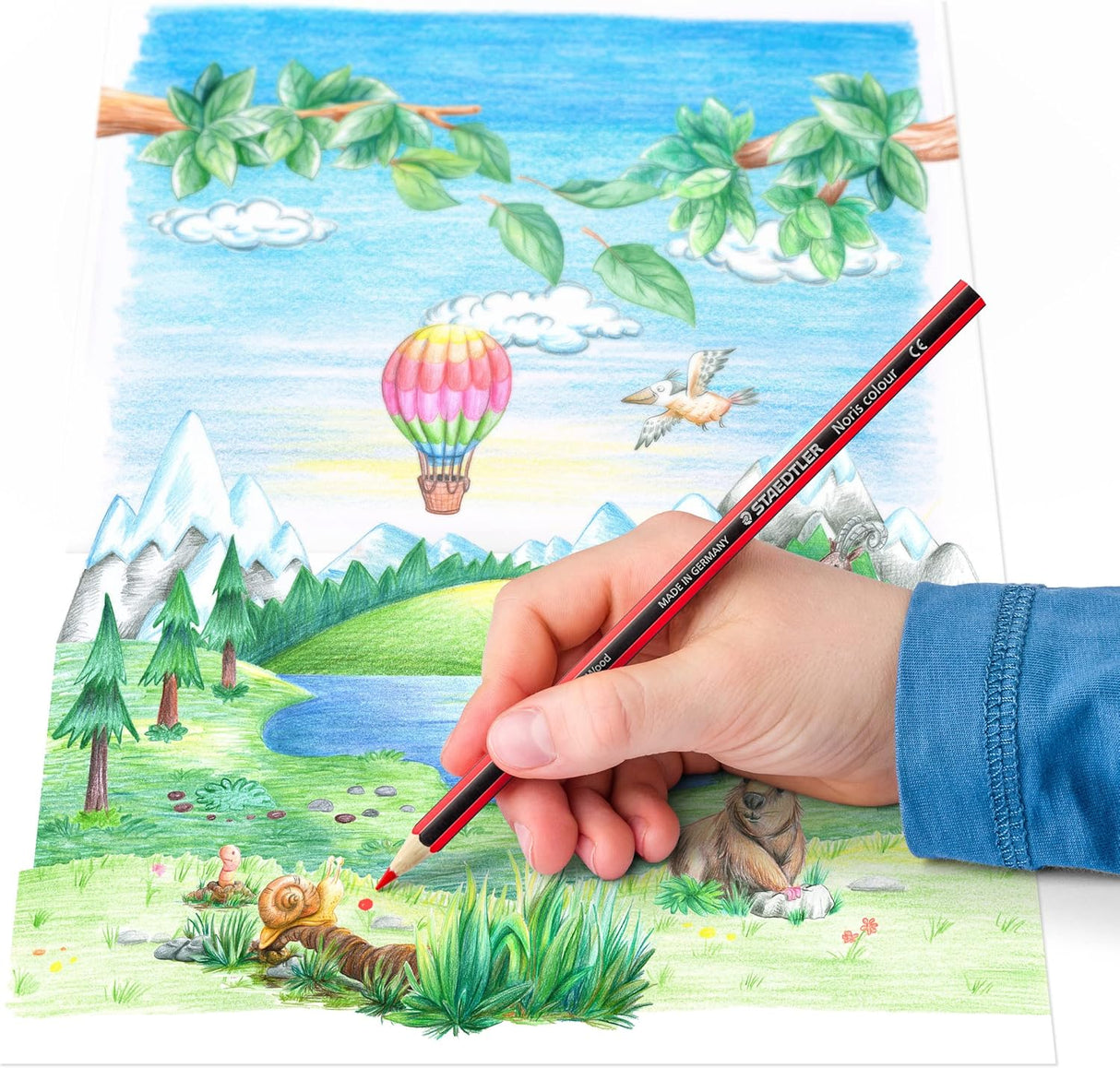 STAEDTLER 185 CD36 Noris Colour Pencil - 36 Assorted Colours Pack of 36 Pencils