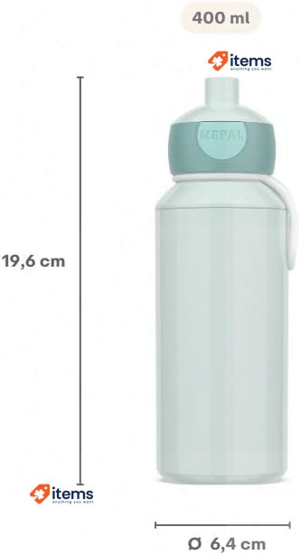 Mepal - Drinking Bottle Pop-Up Campus - Drinking Bottle 400ml - Unicorn