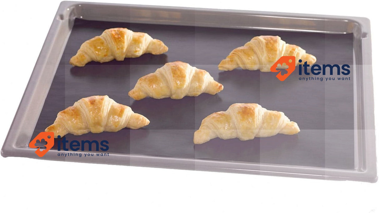 NoStik Reusable Teflon Kitchen Mat, Non-Stick, No Mess, 33 x 100 cm, Roll 1m