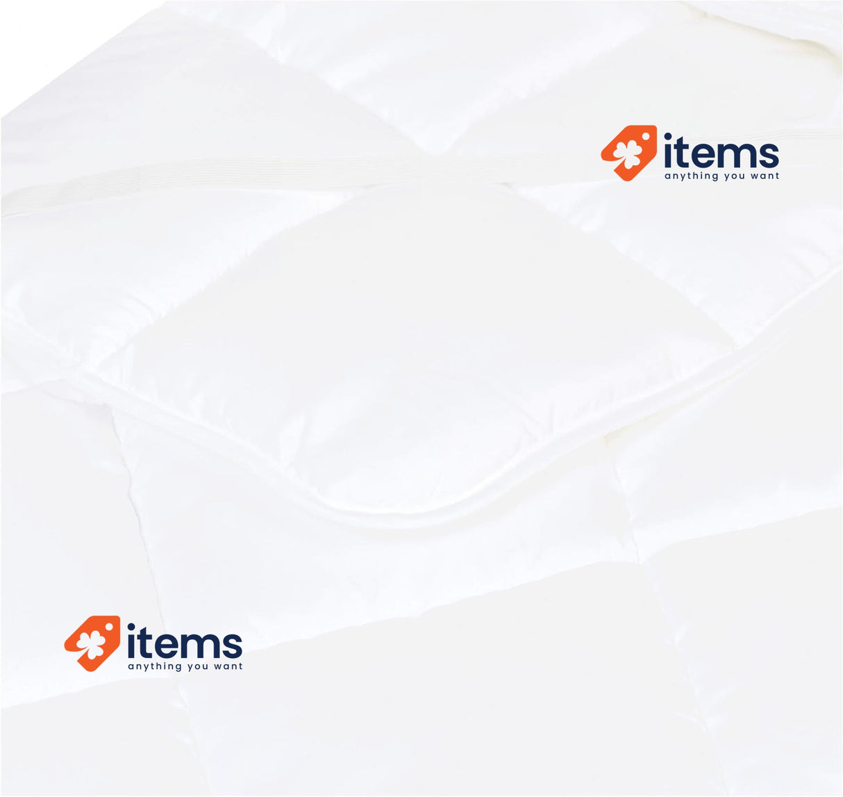 Amazon Basics Soft Mattress Protector, 160 x 200 x 30 cm, White Filling Straps
