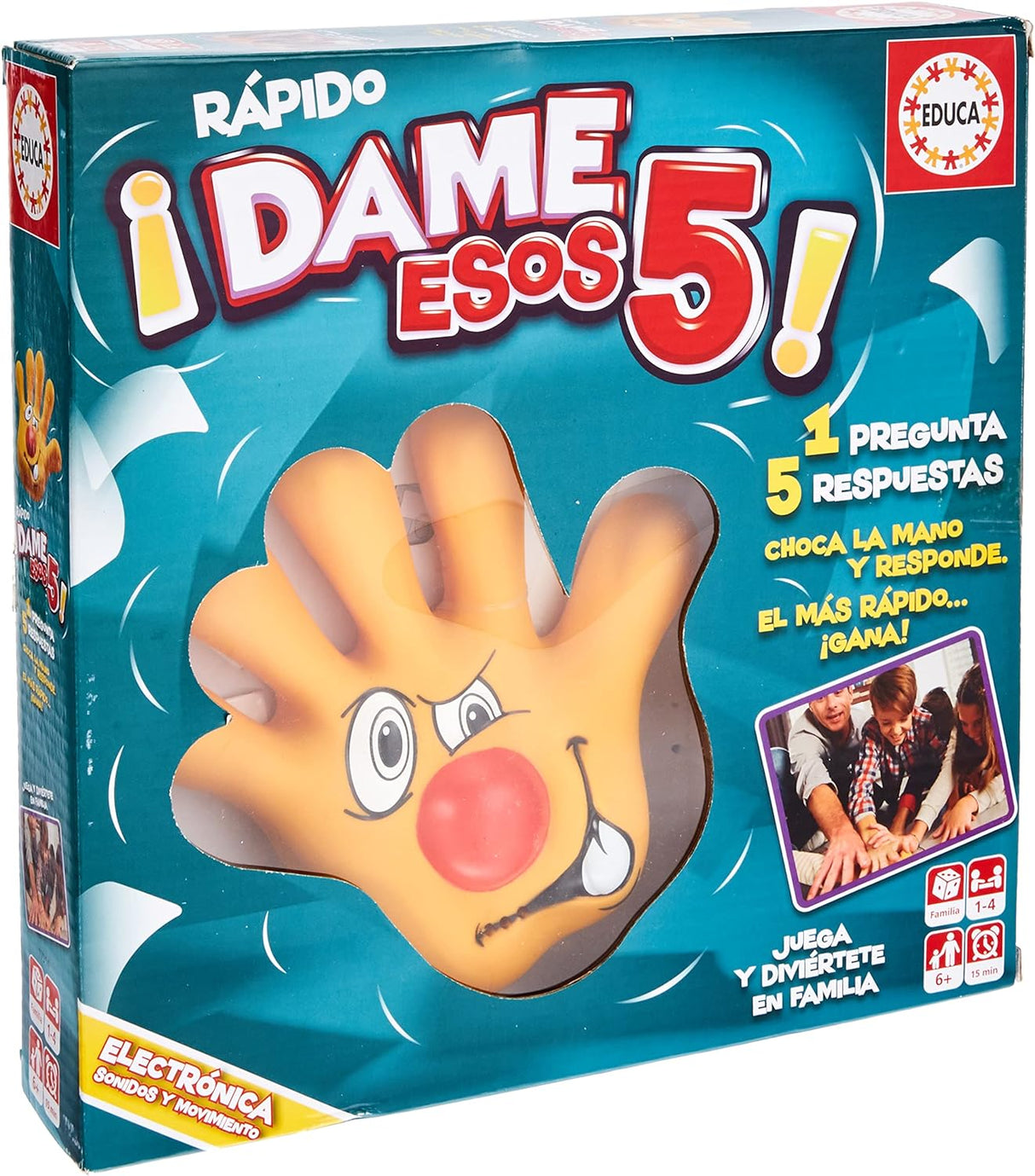 Educa Dame Esos Five Board Game