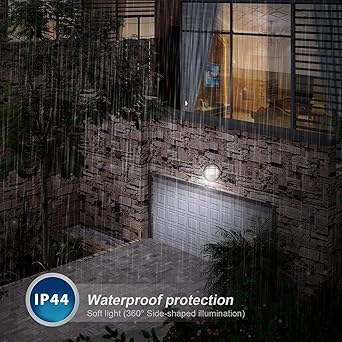 Velamp Bubble-n Round Wall Light, Black