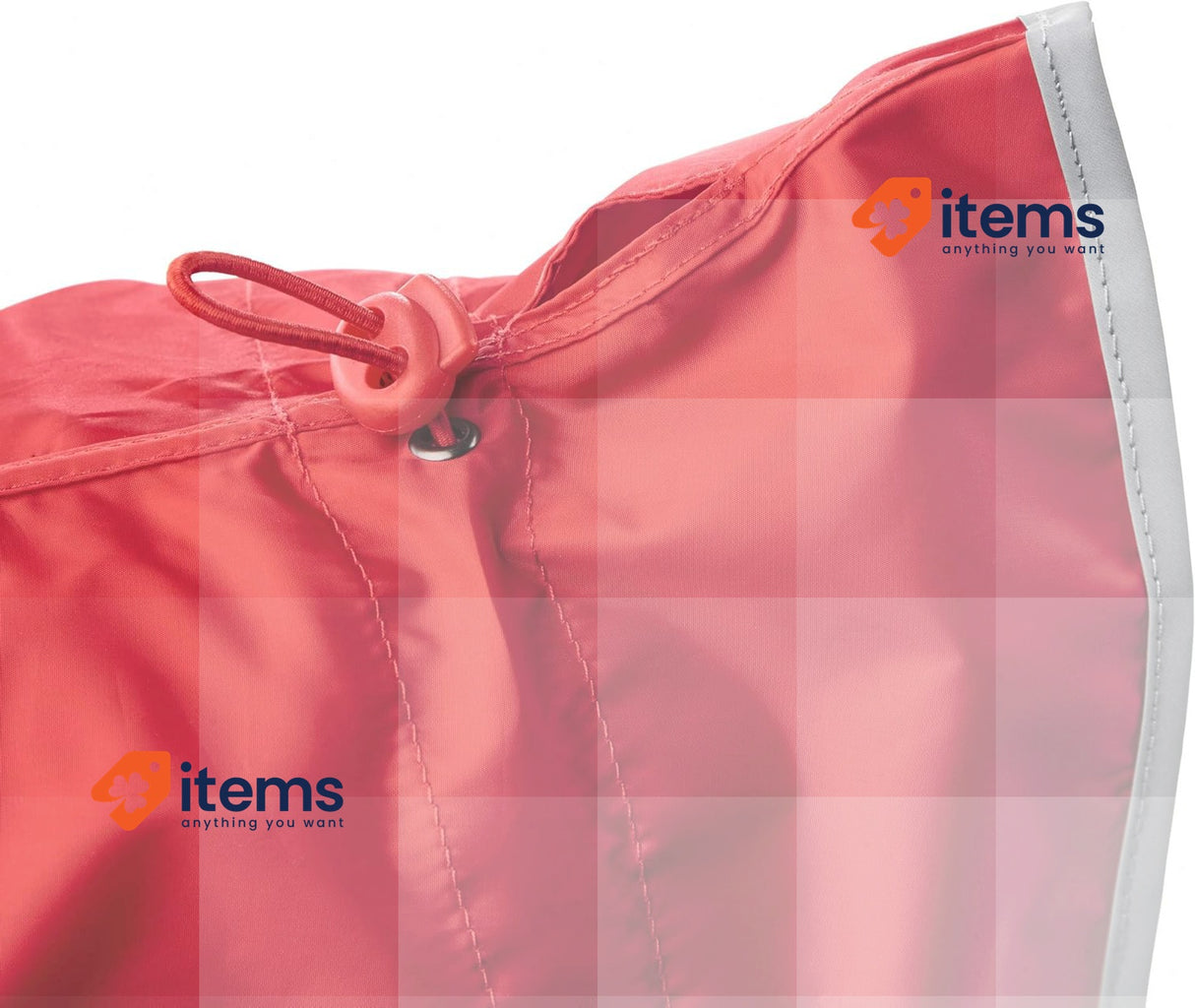 HUNTER dog raincoat UPPSALA RAIN, color: red, wind & water resistant