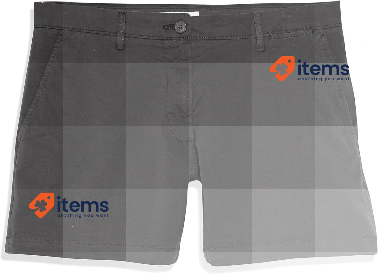 Amazon Essential Men s Slim-Fit 5" Stretch Chino Short Black, Size 33W/28L 13cm