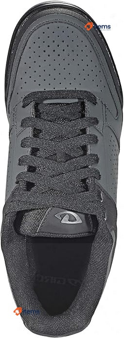 Giro Riddance Men Mid Mountain Biking Leather Shoes Dark Shadow Black Large Berm