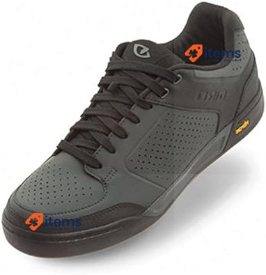 Giro Riddance Men Mid Mountain Biking Leather Shoes Dark Shadow Black Large Berm