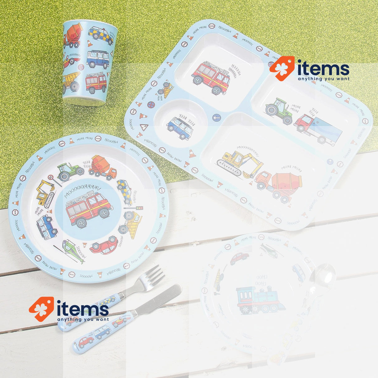 Lesser & Pavey Little Stars Vehicles Tray , Multicolored, 30 x 23 x 2cm LP42481A