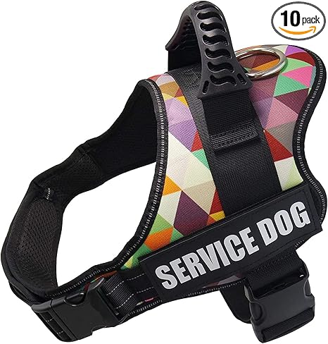 Wodondog Adjustable Reflective Dog Harness Multicolor