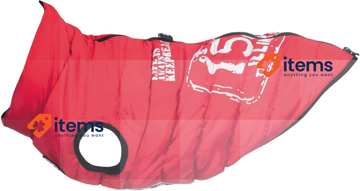 Trixie Manteau Harness For Dogs Of Great Size And Medium M 45 Cm Red Jas Incl