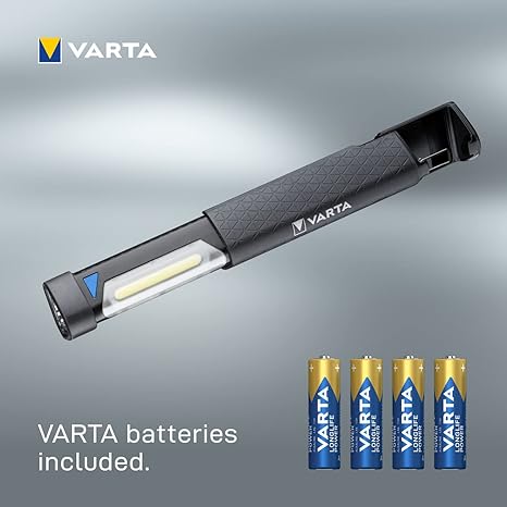 Varta Flex Telescope Light 4AA batteries Black