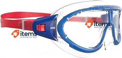 Speedo Unisex Hydropulse Swimming Goggle Comfortable Fit Red Single Size Biofuse
