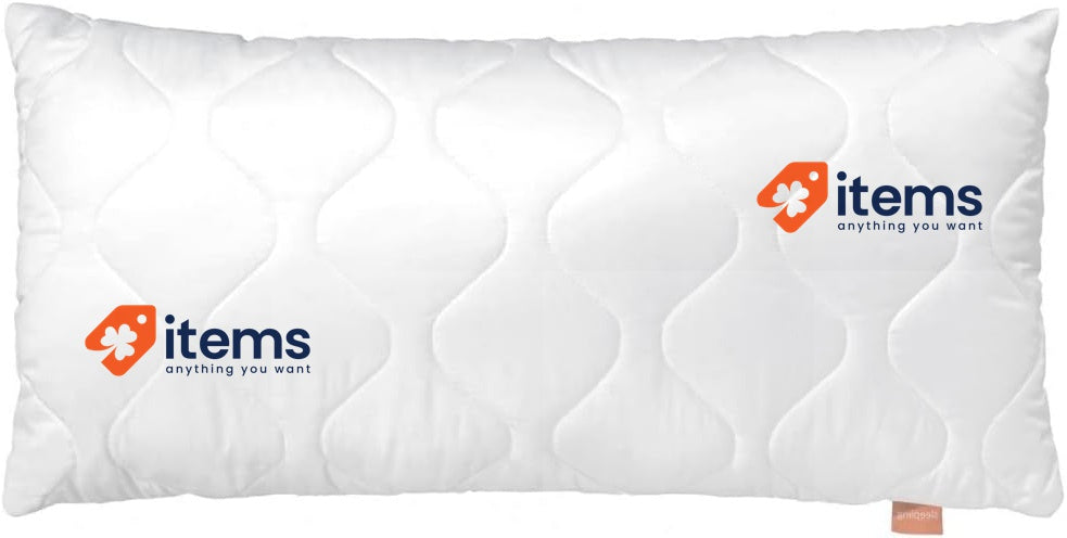 slepling Comfort 196136 pillow microfibre 23.62 x 31.50 inches 60 x 80 cm white