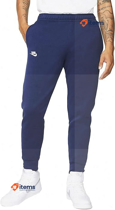 Nike M NSW Club Track Pants Midnight Navy/Midnight Navy/White L