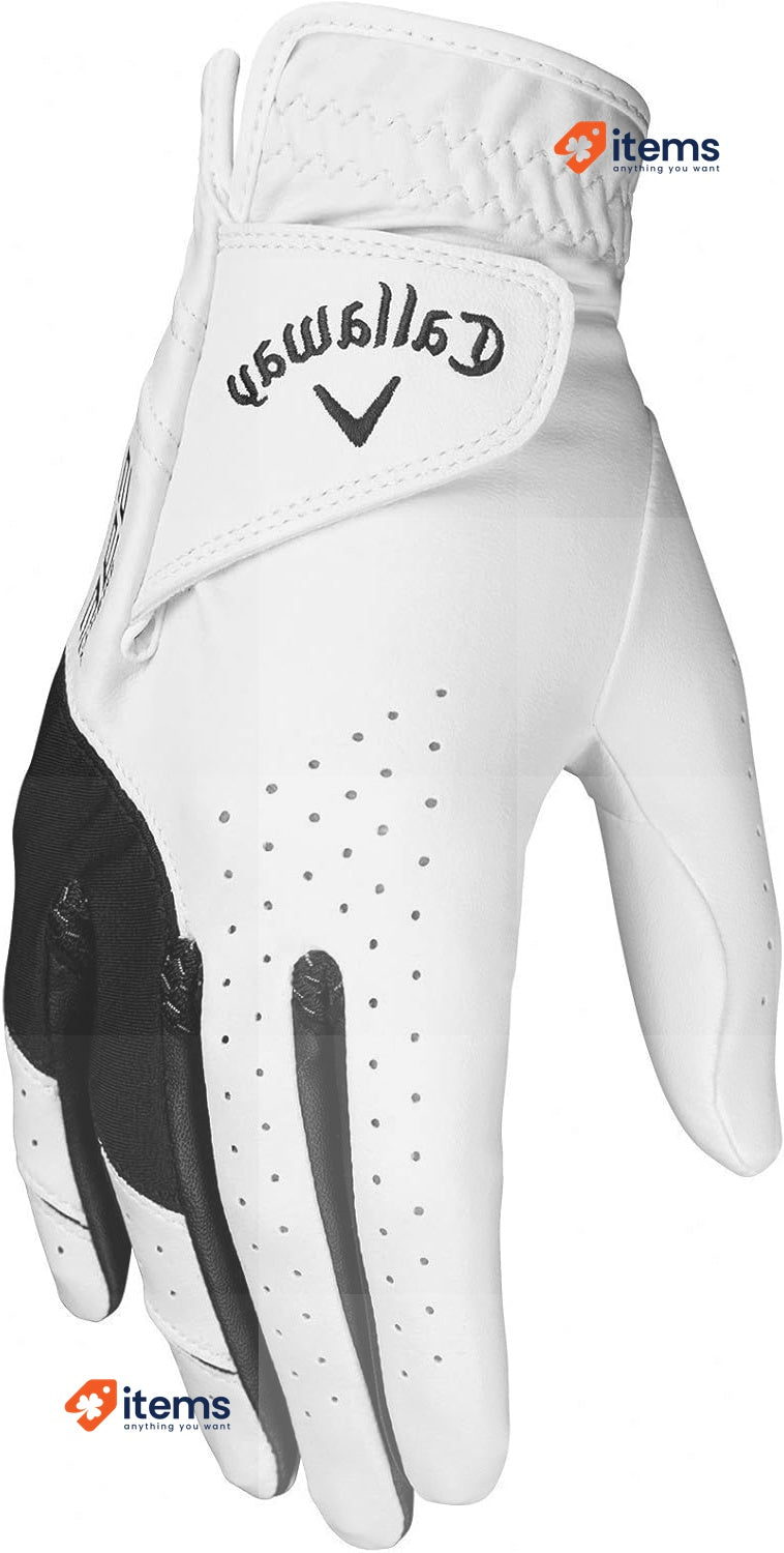 Callaway Golf Women s Weather Spann Premium Japanese Glove White M 2 Unit Ladies