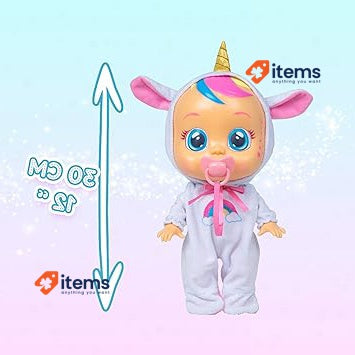 CRY BABIES Fantasy Deamy | Interactive Baby Doll - Toy for Kids +18 Months