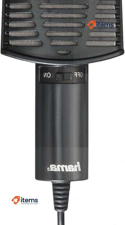 Hama | Mic - USB Allround Microphone For PC And Notebook USB,Black Mic-USB