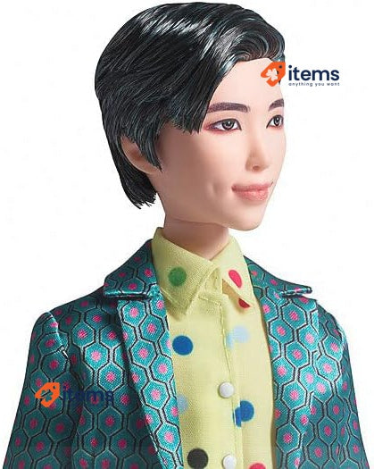 Mattel GKC90 BTS Idol RM Doll, K-Pop Merch Toy for Collecting