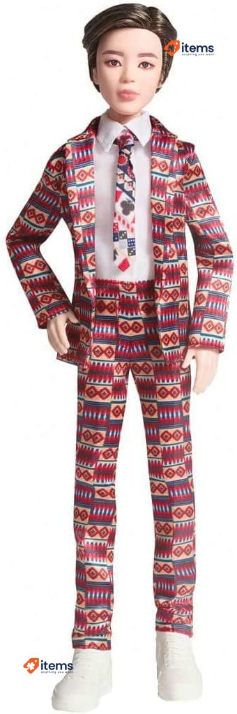 Mattel- BTS Jimin Idol Baby Toy Collectable for Children 6 + Years, 28 cm