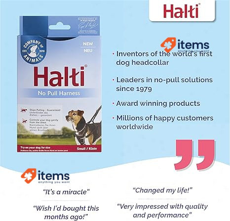 HALTI Anti - Tipper Harness To Prevent Your Dog From Pulling The Strap Halti No