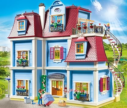 PLAYMOBIL Large Dollhouse 70205 House of Dolls, with Royal Timbre, From 4 years