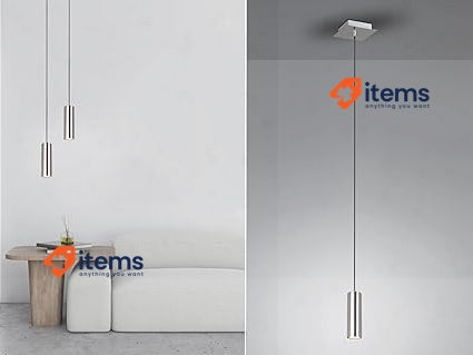 Trio Leuchten Marley 312400107 Pendant Light Metal Matt Nickel GU10 1 - Bulb Not