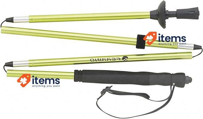 Ferrino Jet Unisex Adult Hiking Poles 110 Cm Green Walking Sticks Ferrino Jet