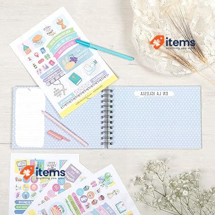 HappyMots Photo Album Communion Child 22 cm x 15 cm Grey