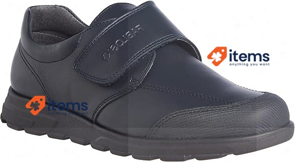 Pablosky Unisex s 334520 Low-Top Sneakers, Black, Size Kid s 2 UK (34 EUR) Blue